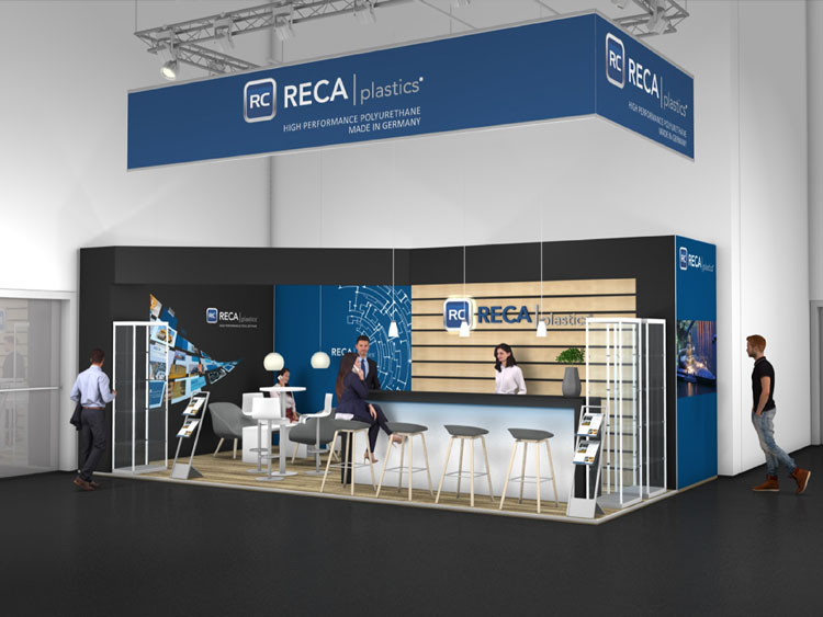 Standdesign Messe Reca